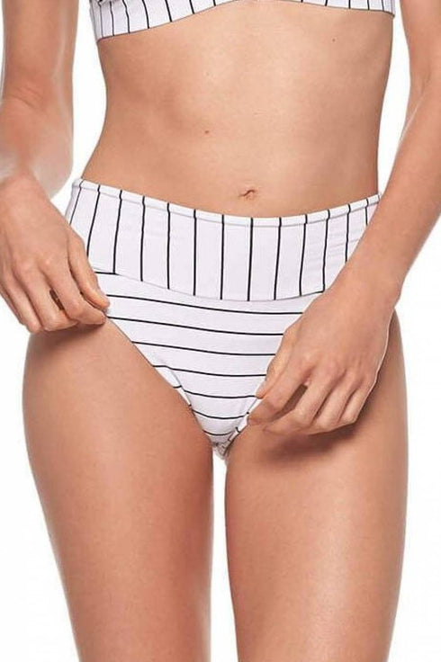 Malai High Waisted BALMY PALM HELL COLL BIKINI BOTTOM